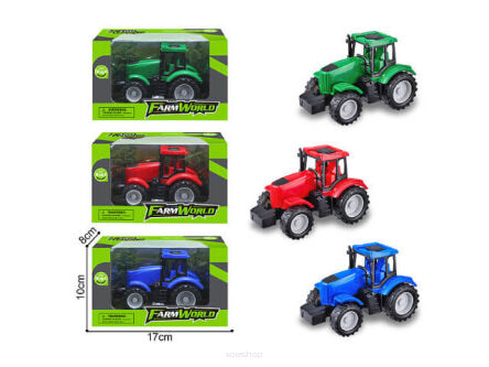 TRAKTOR METAL 10X17 CM 5146