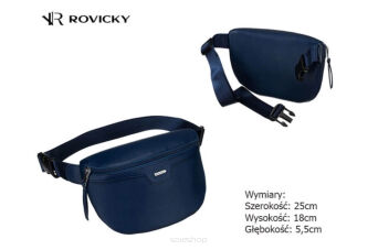 SASZETKA DAMSKA R-103-01 NAVY 3218 NN