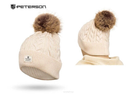 CZAPKA PTN HAT-06 BEIGE 7682 NN
