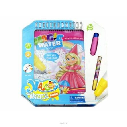 @@ KSIĄŻECZKA + PISAK DO KOLOROW. WODĄ 26X25 1717 