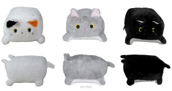 PLUSZ KOT LEŻĄCY KWADRACIK 20 CM 0200