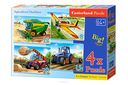 CASTOR PUZZLE 8-12-15-20 AGRICULTURAL MACHNES 1039