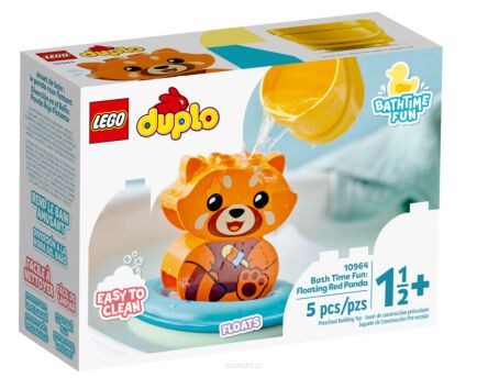 LEGO 10964 DUPLO PŁYWAJĄCA CZERWONA PANDA NN