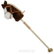 HOBBY HORSE KOŃ NA KIJU SKŁAD KÓŁ DŹW. 95 CM 8279 - 4