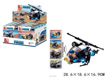 KLOCKI SLUBAN POLICJA POJAZY MIX (8) 4478