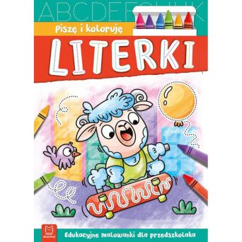 EDUKACYJNE MALOWANKI DLA PRZEDSZKOLAKA LITERK 5312