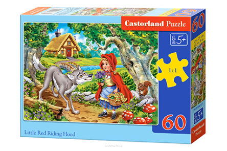 CASTOR PUZZLE 60 LITTLE RED RIDING HOOS 6117