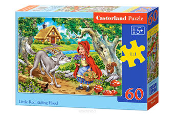 CASTOR PUZZLE 60 LITTLE RED RIDING HOOS 6117