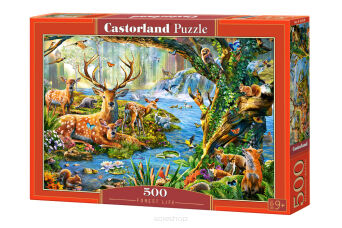 CASTOR PUZZLE 500 FOREST LIFE 2929