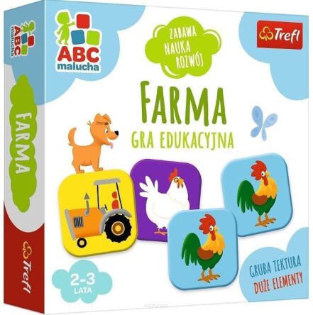 TREFL GRA ABC MALUCHA MEMO FARMA 9445 NN