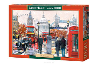CASTOR PUZZLE 1000 LONDON COLLAGE 3140
