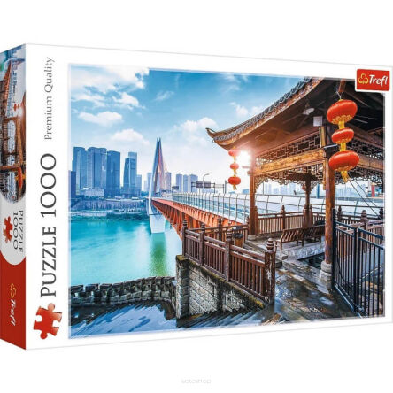 TREFL PUZZLE 1000 CHONGQPING CHINY 7210 NN