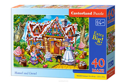 CASTOR PUZZLE 40 MAXI HANSEL AND GRETEL 0285