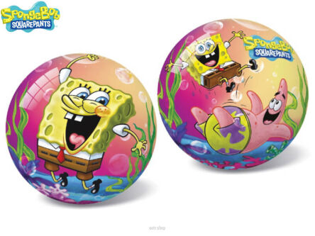 PIŁKA GUMOWA SPONGEBOB LICENCJA 23 CM 0516 NN