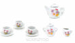 ZESTAW DO HERBATY PORCELANOWY 20x18 CM 2030 - 10