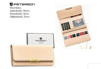 PORTFEL DAMSKI EKO PTN 006-THU BEIGE 9167 NN