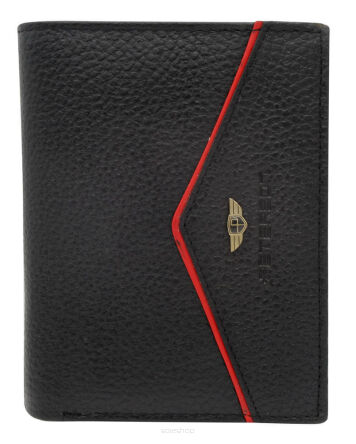 PORTFEL MĘSKI SKÓRZANY N4-PDM-1635 BLACK 1635 NN