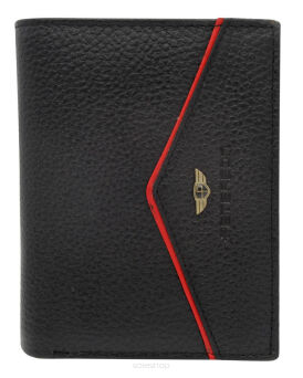 PORTFEL MĘSKI SKÓRZANY N4-PDM-1635 BLACK 1635 NN
