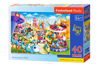 CASTOR PUZZLE 40 MAXI AMUSEMENT PARK 0353