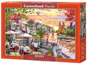 CASTOR PUZZLE 1000 ROMANTIC CITY SUNSET 4956