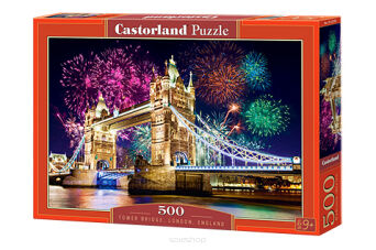 CASTOR PUZZLE 500 TOWER BRIDGE, ENGLAND 2592