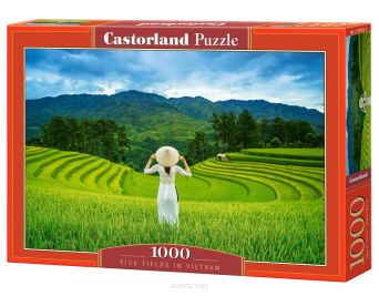 CASTOR PUZZLE 1000 RICE FIELDS IN VIETNAM 5052