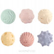 PIŁKI SENSORYCZNE PASTELOWE 6 CM 6 SZT 9694 - 2