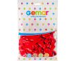 BALONY PASTEL SERCA CZERWONE 50 SZT [50] 4501 - 2
