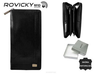 PORTFEL DAMSKI SKÓRA CPR-8931-BAR BLACK 6897 NN