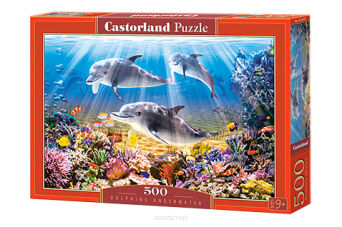 CASTOR PUZZLE 500 DOLPHINS UNDERWATER 2547