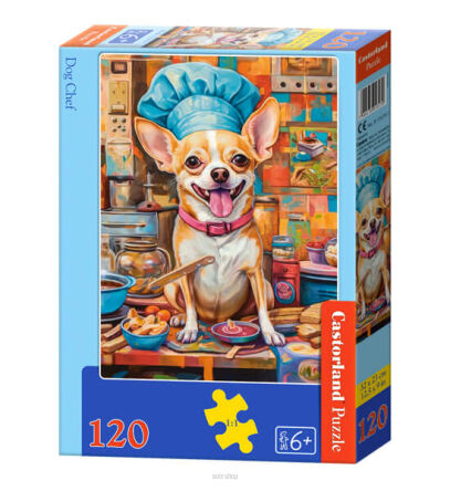 CASTOR PUZZLE 120 DOG CHEF 3579