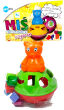 MIŚ EDUKACYJNY SORTER Z ZEGAREM 9090 - 2