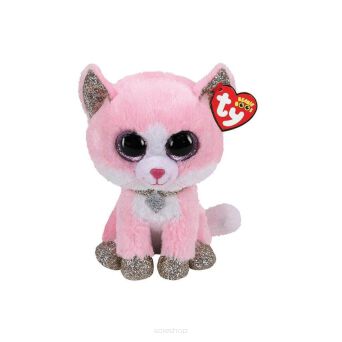 TY PLUSZ 15 CM RÓŻOWY KOT FIONA 3667 NN