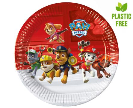 TALERZYKI PAPIEROWE PAW PATROL FOR ACTION 23 CM 43