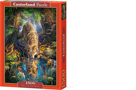 CASTOR PUZZLE 1500 WOLF IN THE WILD 1707