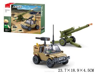 KLOCKI SLUBAN WOJSKO POJAZD DZIAŁKO 134 EL. 8876