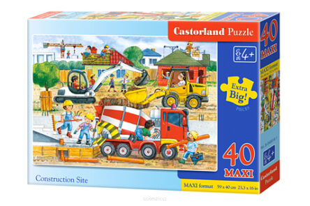 CASTOR PUZZLE 40 MAXI CONSTRUCTION SITE 0018