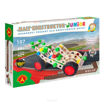 MAŁY KONSTRUKTOR JUNIOR 3W1 BOLID 9414