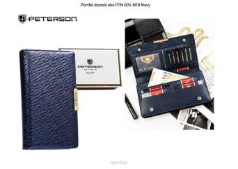 PORTFEL DAMSKI EKO 005-NF8 NAVY 2738 NN