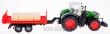 BBURAGO TRAKTOR 10 CM FENDT 1050 WITH BALE 6748 NN - 2
