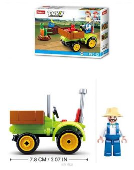 KLOCKI SLUBAN FARMA TRAKTOR 82 EL. 9312