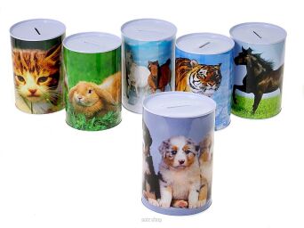 SKARBONKA ZWIERZĘTA 14X10 CM 4754