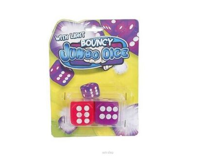 KOSTKI GUMOWE 2 SZT ZE ŚW. 12X20 CM 5983