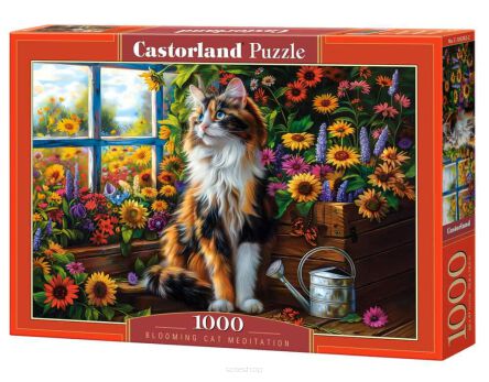 CASTOR PUZZLE 1000 BLOOMING CAT MEDITATION 5342