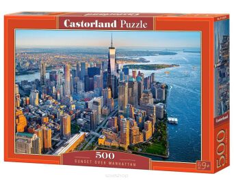 CASTOR PUZZLE 500 SUNSET OVER MANHATTAN 3674