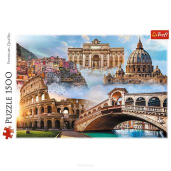 TREFL PUZZLE 1500 ULUBIONE MIEJSCA WŁOCHY 2032 NN