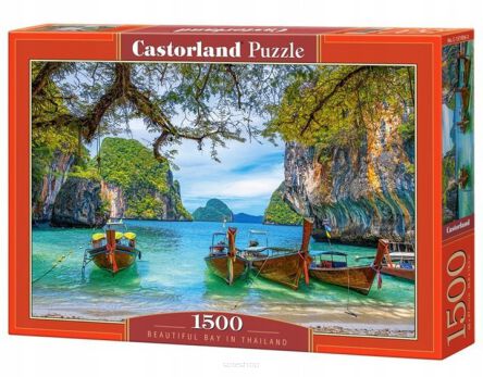 CASTOR PUZZLE 1500 BEAUTIFUL BAY IN THAILAND 1936