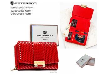 PORTFEL DAMSKI EKO PTN 0015-CUB RED 9556 NN