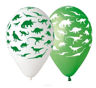 BALONY PREMIUM DINOZAURY 5 SZT [10] 6101