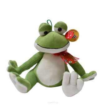PLUSZ ŻABA SIEDZĄCA Z DŹW. 25 CM 1106